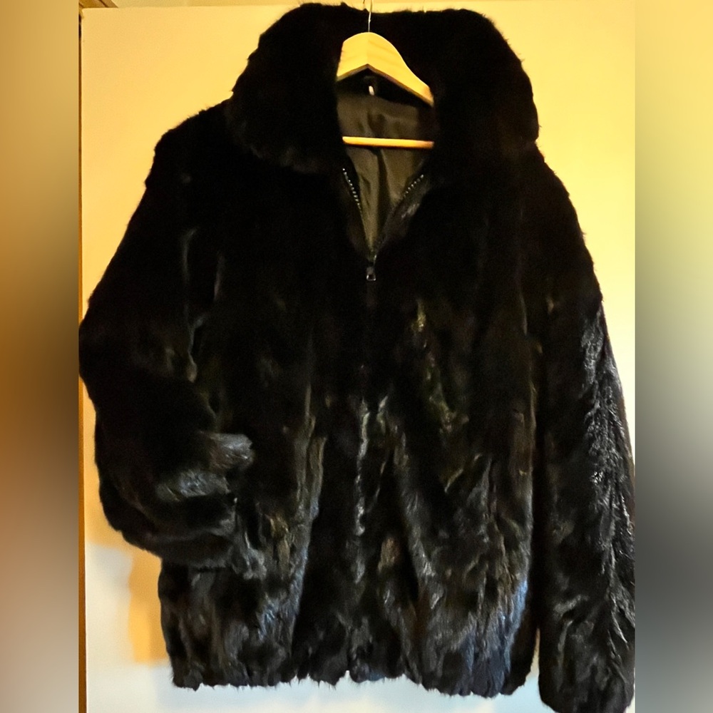 unknown brand mink coat
